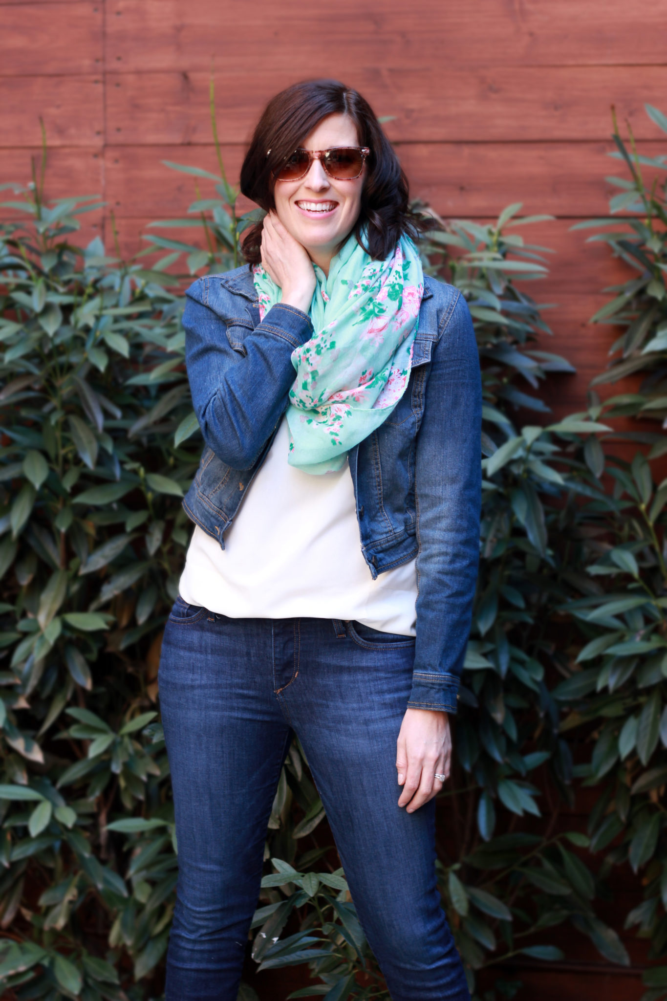 Style Saturday: Floral Scarf