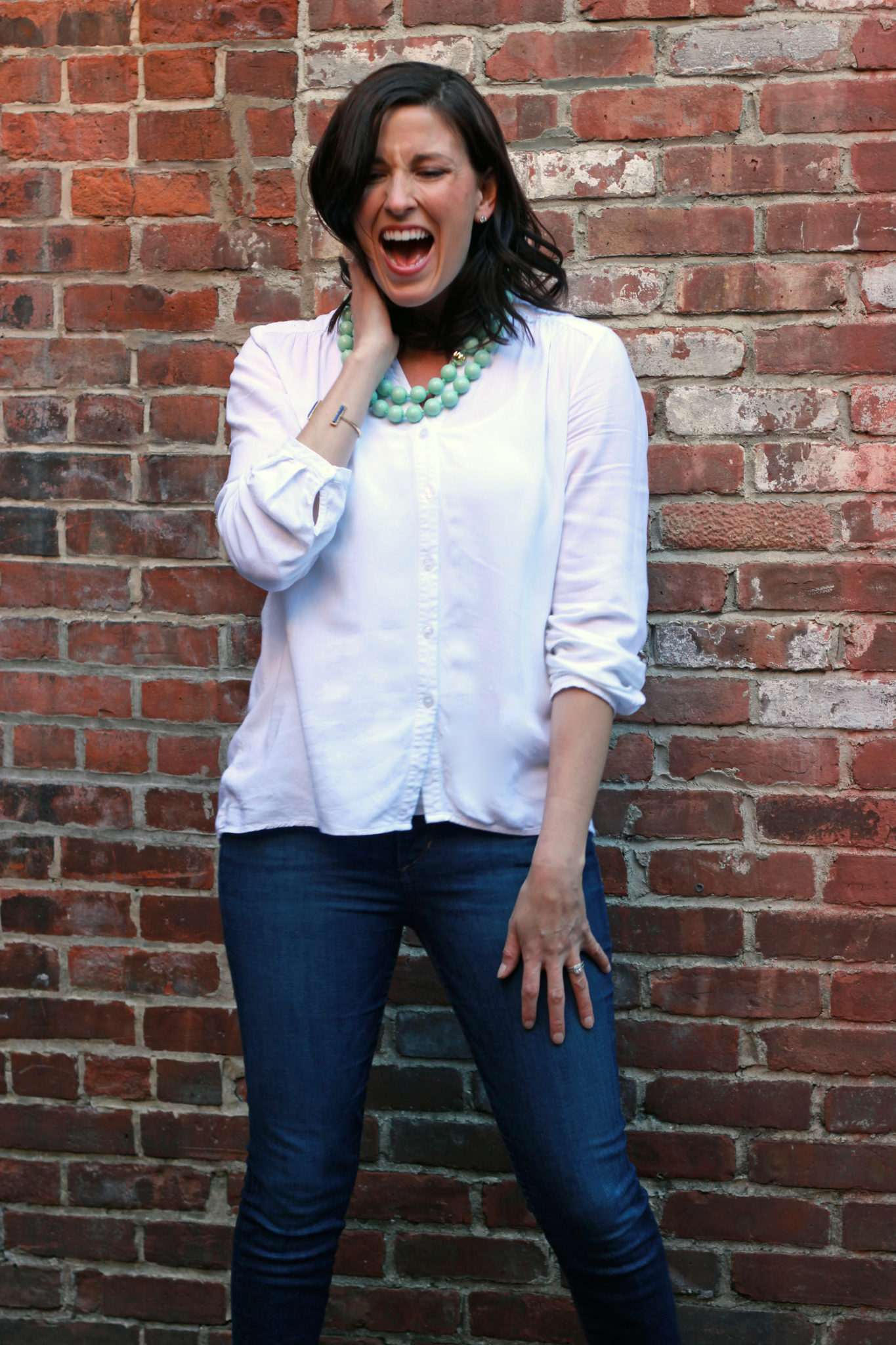 Style Saturday: Jeans And A White Shirt