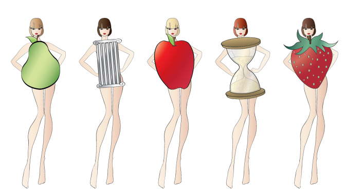Body Shape Series – The 5 Basic Body Shapes