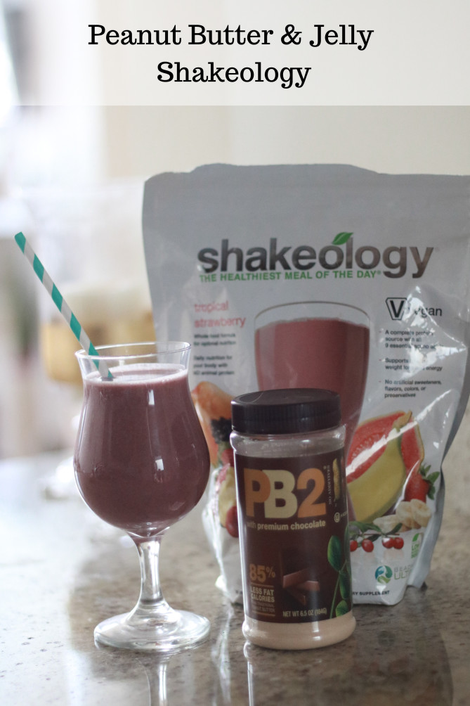 Peanut Butter and Jelly Shakeology
