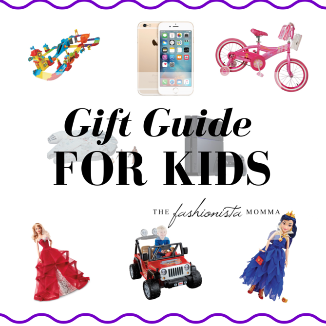 The perfect gift guide for kids for the 2015 holiday season.