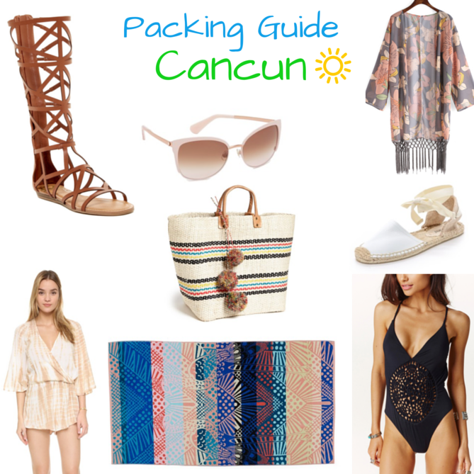 Cancun Packing Guide