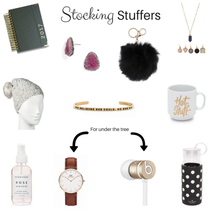 Last minute stocking stuffers and gift ideas.
