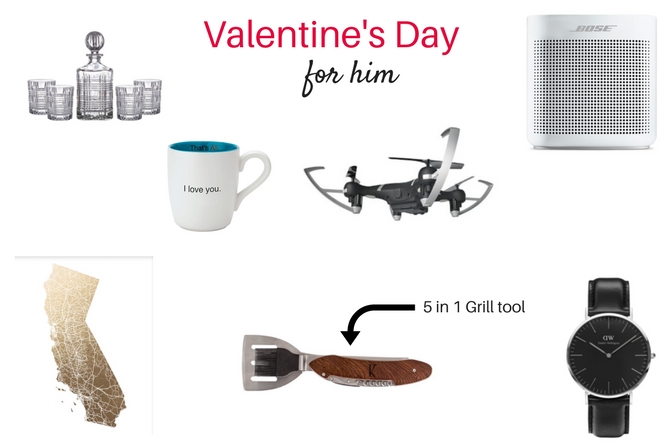 Valentine's Day gift guide for him.