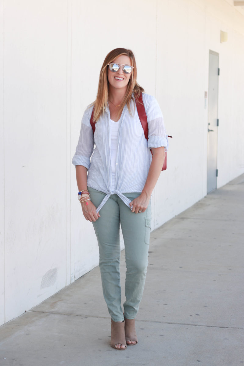 Cargo Pants And The Perfect Mom Backpack