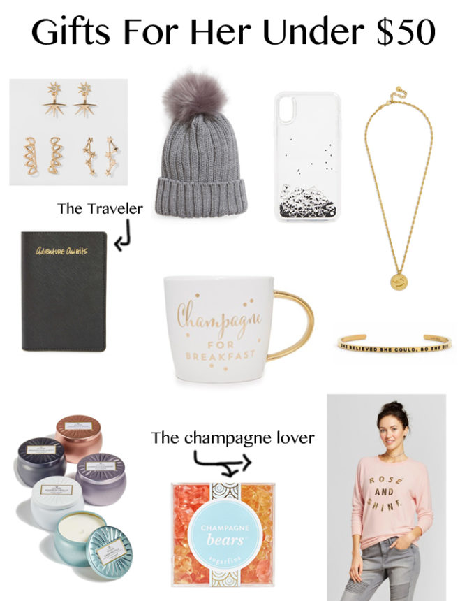 The perfect gifts for her under $50.