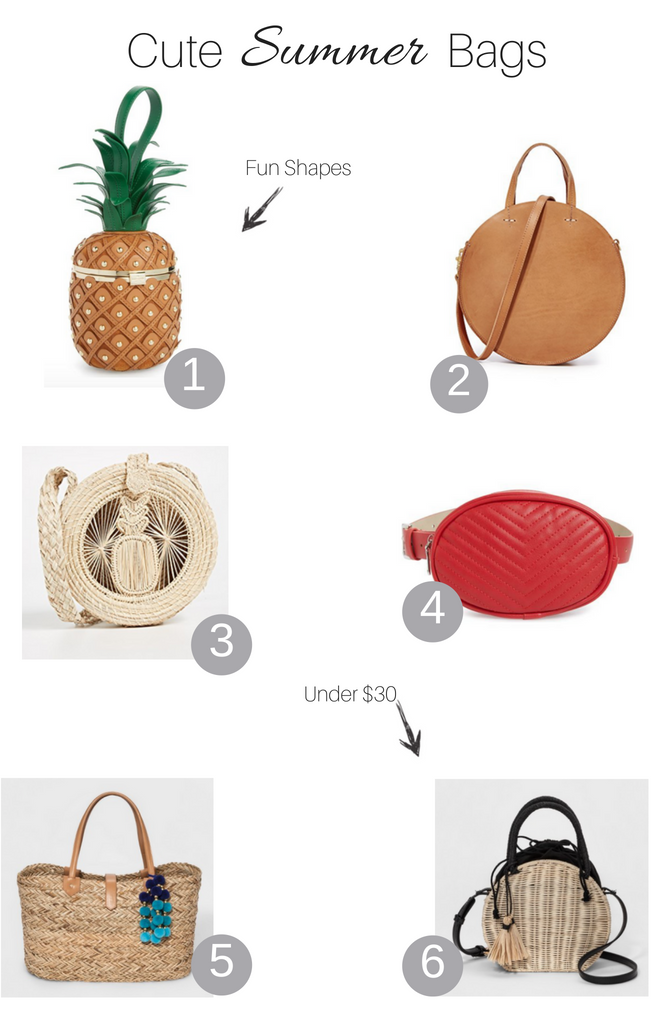 Cute Summer Bags You'll Love featured by popular Los Angeles fashion blogger, The Fashionista Momma