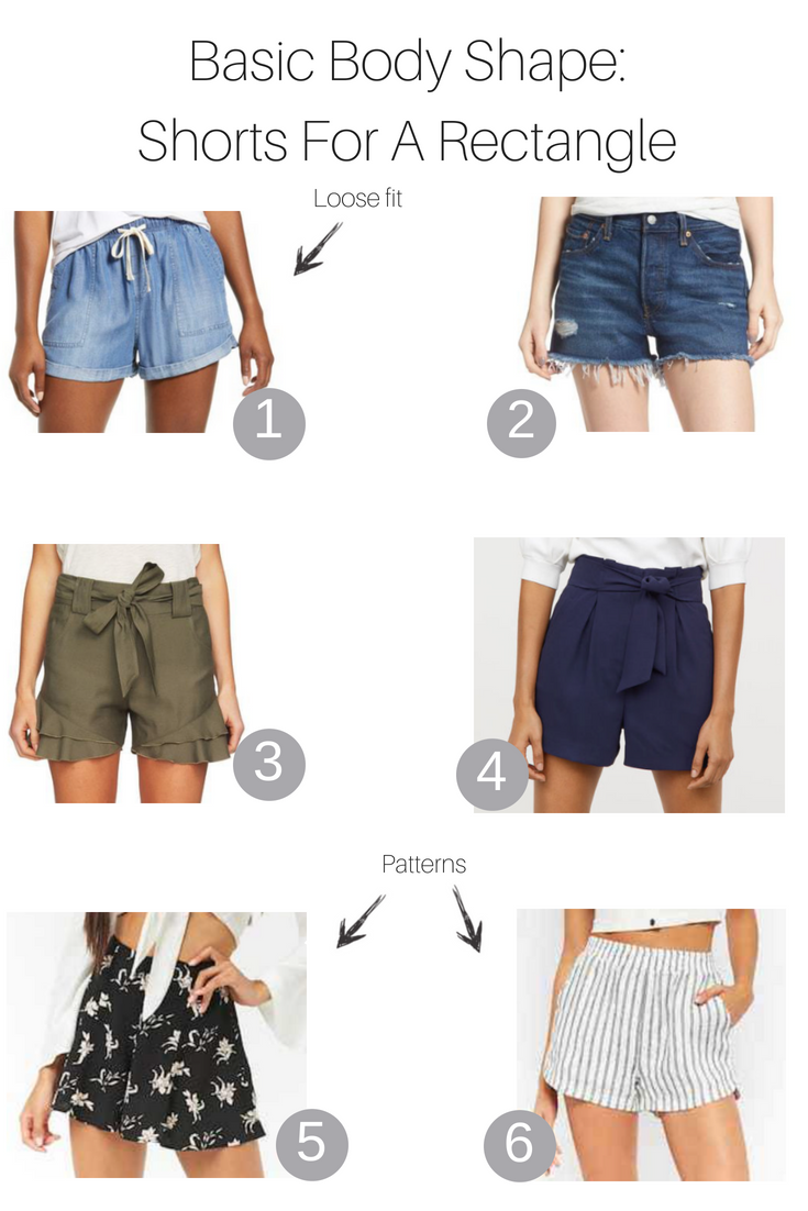 Basic Body Shapes: The Best Shorts for a Rectangle featured by popular Los Angeles fashion blogger, The Fashionista Momma
