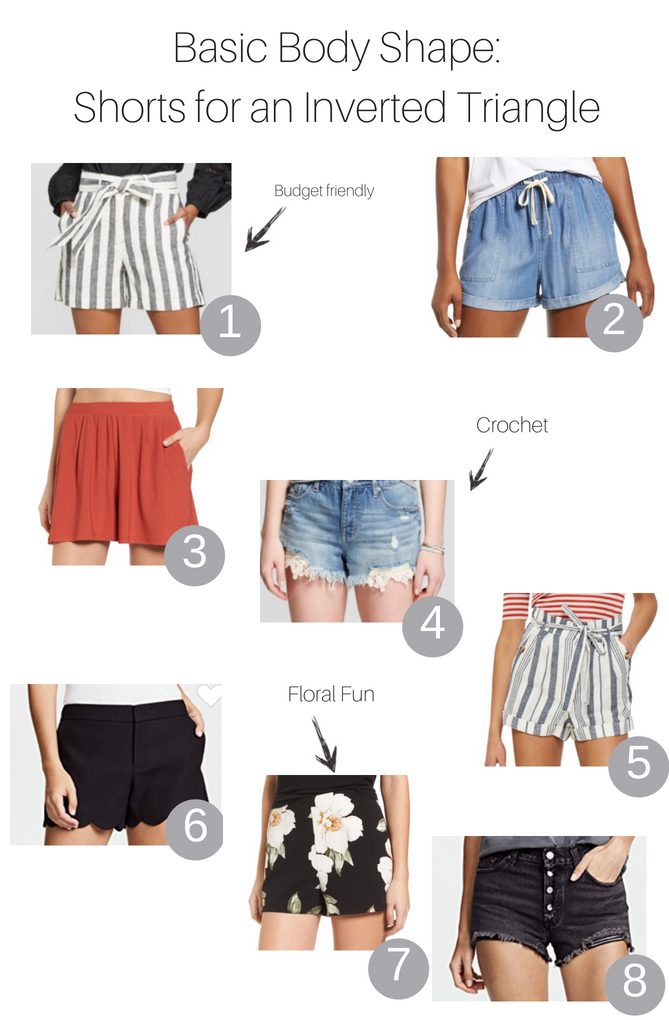 Basic Body Shapes: Shorts for the Inverted Triangle Body