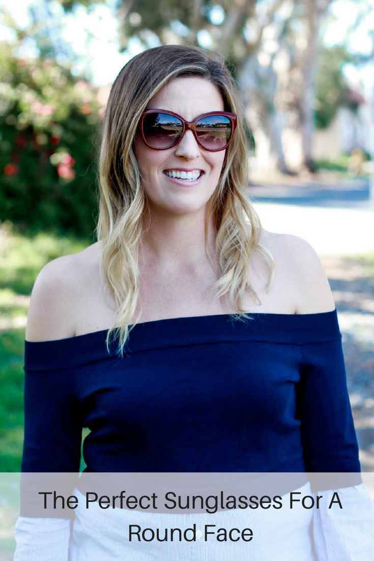 Perfect Sunglasses For A Round Face: cats eye, featured by popular Los Angeles fashion blogger, The Fashionista Momma