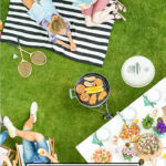 20 Things You Must Do In Your Backyard is featured by popular US LIfestyle Blogger, The Fashionista Momma; friends enjoying time in the backyard.
