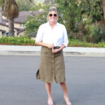 Tie Waist Dress 3 Ways featured by popular US Style Blogger, The Fashionista Momma; woman wearing a tie waist dress.