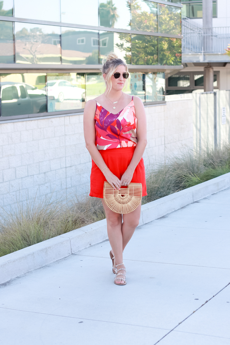 How To Style Bright Shorts