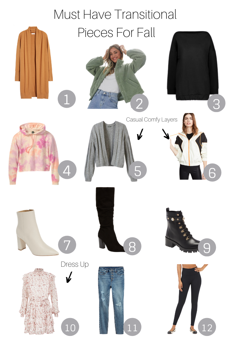 Must Have Transitional Pieces For Fall