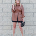 The Perfect Faux Leather Shirt