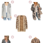 5 Leopard Print Cardigans for the Pear Shaped Body