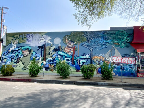 Must See Murals on Melrose in West Hollywood - Pacific Globetrotters