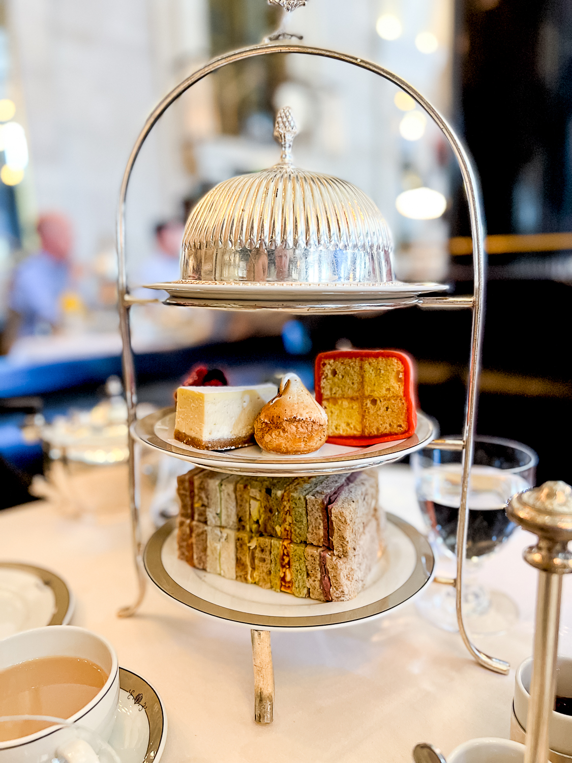 Pacific Globetrotters, budget family travel blog, shares 4 day itinerary in London with kids. Afternoon Tea at The Wolseley